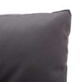 vidaXL 2-miestna záhradná pohovka s podložkami sivá 124 cm polyratanová