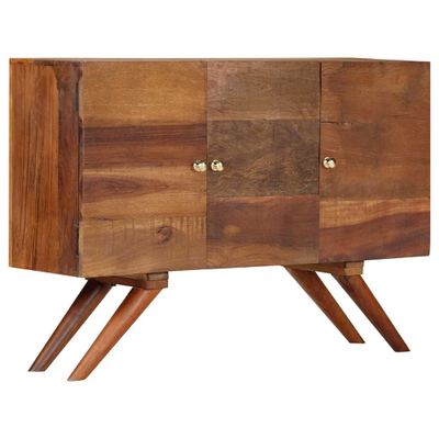vidaXL Komoda, hnedá, recyklovaný masív 110x30x75 cm