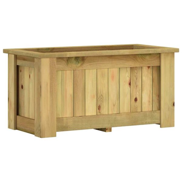 vidaXL Vyvýšený záhon 100x50x50 cm, impregnovaná borovica