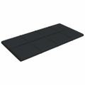 vidaXL Nástenné panely 12 ks čierne 60x30 cm látka 2,16 m²