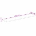 vidaXL Stolová doska 160x20x2,5 cm obdĺžnik masívna akácia