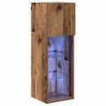 vidaXL Nástenný TV kabinet 30,5 x 30 x 90 cm Staré drevo