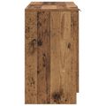 vidaXL Kúpeľňová skriňa Staré drevo 64,5 x 33,5 x 59 cm