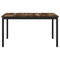 vidaXL Jedálenské stoly 140 x 80 x 75 cm Kompozitné drevo Dymový dub