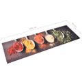 vidaXL Kuchynský koberec prateľný dizajn s lyžicami 45x150 cm