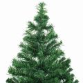 vidaXL Osvetlený umelý vianočný stromček+gule 120 cm, 230 vetvičiek