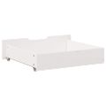 vidaXL Zásuvky pod posteľ 2 ks biele 65x55x17 cm masívna borovica