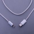 Maxlife MXUC-06 kábel USB-C - Lightning 1,0 m 20W sivý nylon