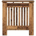 vidaXL Kryt radiátora Staré drevo 78 x 19 x 81,5 cm Kompozitné drevo
