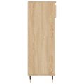 vidaXL Botník dub sonoma 40x36x105 cm spracované drevo