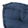vidaXL Vankúš na paletový gauč 2 ks Látka Indigo 120 x 80 x 38 cm