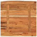vidaXL Stolová doska 80x80x3,8 cm štvorcová masívna akácia živá hrana