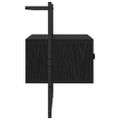 vidaXL Nočný stolík Čierny dub 35 x 30 x 51 cm Kompozitné drevo