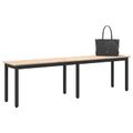 vidaXL lavička Prírodná 160 x 35 x 45 cm Masívne borovicové drevo