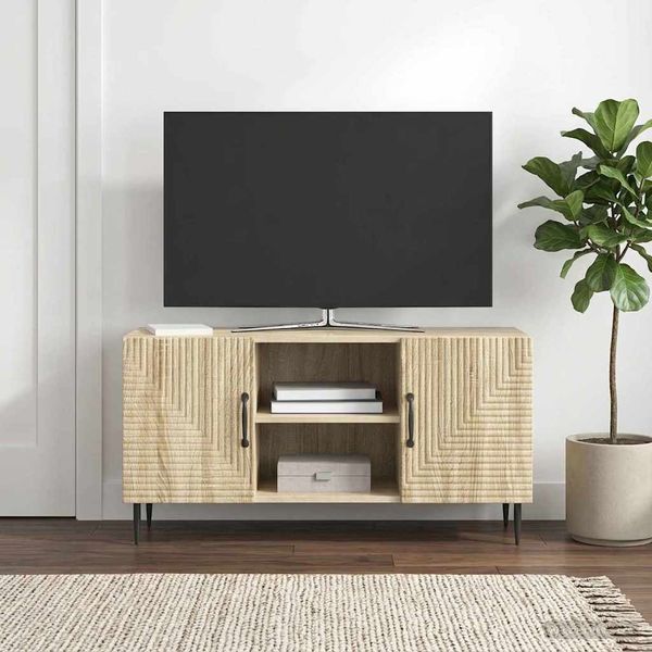 vidaXL TV skrinka Dub sonoma 102 x 34,5 x 50 cm Kompozitné drevo
