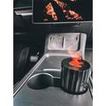 Aroma difuzor Car Flame do auta čierny 100ml, USB-C, do držiaka na pitie SIXTOL