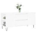 vidaXL Konferenčný stolík biely 102x44,5x50 cm kompozitné drevo