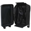 vidaXL Kufor so zámkom Tmavo modrá 34 x 23 x 55.5 cm ABS plast