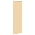vidaXL Roleta Zatemnenie Béžová 75x230 cm Šírka látky 70,7cm Polyester