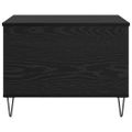 vidaXL Konferenčný stolík Čierny dub 60 x 44,5 x 45 cm