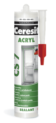2207530 Ceresit CS 7 Acryl, bílá, 280 ml