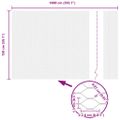 vidaXL Hexagonálny plot 1,5 x 10 m PVC Zelená