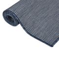 vidaXL Vonkajší koberec s plochým tkaním 200x280 cm modrý