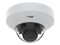 Sieťová bezpečnostná kamera - kupola - farebná (deň a noc) - 2304 x 1728 - objektív fixed iris - varifokálny - audio - LAN 10/100 - H.264, MPEG-4, AVC, HEVC, H.265, MJPEG, MPEG-4 Part 10, MPEG-H Part 2 - PoE Class 2