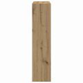 vidaXL Skriňa na topánky 80 x 21 x 87,5 cm Kompozitné drevo Dymová dub