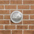 vidaXL Kryty vzduchových ventilátorov 8 ks Strieborná 150 mm