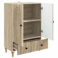 vidaXL Servírovacia skriňa Dub sonoma 66 x 34,5 x 95 cm