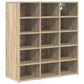 vidaXL Skriňa na topánky 77,5 x 30 x 83,5 cm Kompozitné drevo