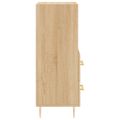 vidaXL Komoda dub sonoma 34,5x34x90 cm spracované drevo