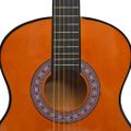 vidaXL Klasická gitara pre začiatočníkov s taškou 3/4 36"