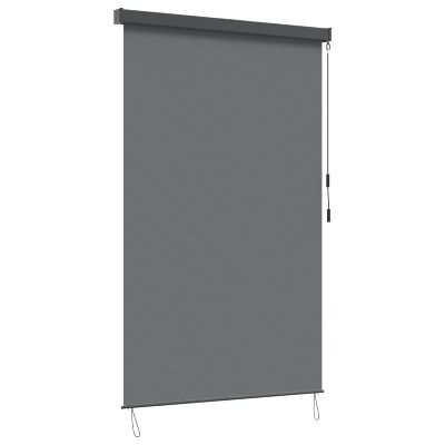 vidaXL Roleta Svetlosivá 160 x 250 cm Textil a hliník