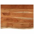 vidaXL Kúpeľňová doska 70x60x2,5 cm obdĺžnik akáciový masív