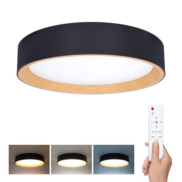 LED stropné svetlo Solight WO8016 Larios Black