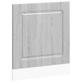 vidaXL Panel umývačky riadu Kalmar sivé sonoma 60x1,5x57 cm kompozitné drevo