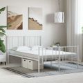 vidaXL Penový matrac biely 120x210 cm 7 zón tvrdosť 20 ILD