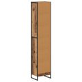 vidaXL Knižnica 40 x 30 x 189,5 cm Kompozitné drevo Staré drevo