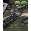 RAIDSONIC ICY Externý box M.2 NVMe/SATA3, USB-C