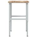 vidaXL Pracovný stôl 100x60x(73-99,5) cm masívna akácia obdĺžnik