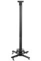 Neomounts  CL25-550BL1 / Projector Ceiling Mount (height adjustable: 74-114 cm) / Black Držák, pro projektor, stropní, nosnost 35kg, nastavení výšky 74,5–114,5cm, šíre projektoru až 470mm, ocel, cerný