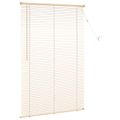 vidaXL Žalúzia Svetlohnedá s Vzorom 150 x 100 cm 25 mm PVC