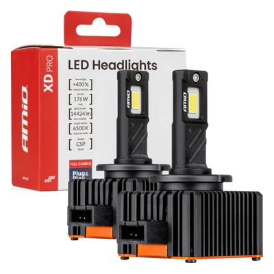 LED žiarovky hlavného svietenia XD PRO D3S FULL CANBUS AMiO-04681
