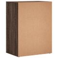vidaXL Komody 2 ks hnedý dub 60x39x80 cm kompozitné drevo