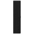 vidaXL Highboard Čierny dub 40 x 42,5 x 185 cm