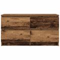 vidaXL TV skrinka Old Wood 100x35x54 cm Engineered Wood