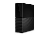 WD My Book WDBBGB0260HBK - Pevný disk - šifrovaný - 26 TB - externý (stolný) - USB 3.2 Gen 1 - AES 256 bitov - čierna