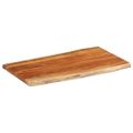 vidaXL Stolová doska 120x60x2,5 cm obdĺžnik masívna akácia živá hrana